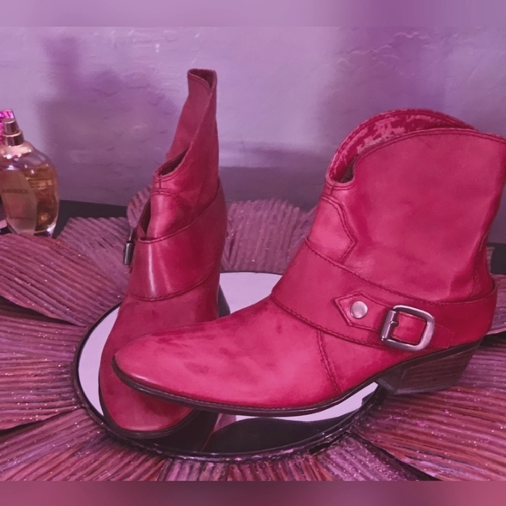 Franco Sarto Belted Bootie